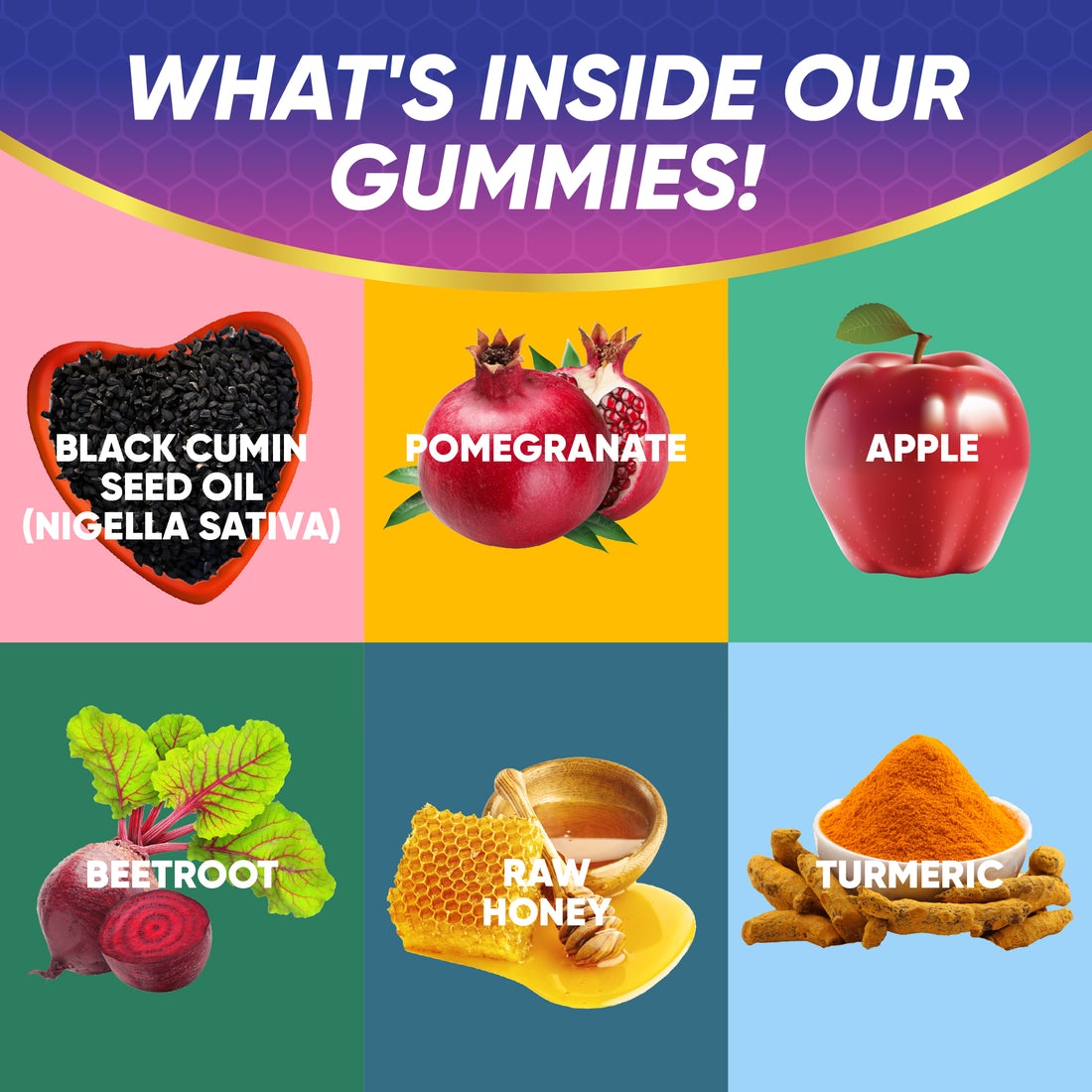 Black Seed Oil & Honey Gummies